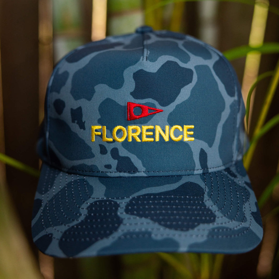Florence Marine X Men's Logo Twill Hat - Maritime Camo - Sun Diego Boardshop