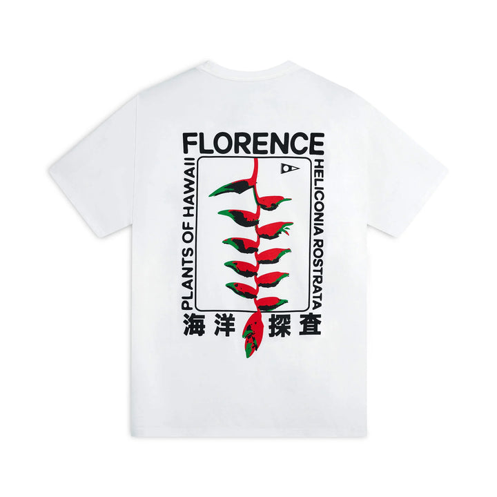 Florence Marine X Men's Heliconia T-Shirt - White - Sun Diego Boardshop