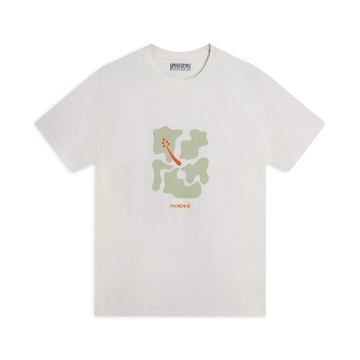 Florence Marine X Men's Deconstructed T-Shirt - Off White - Sun Diego Boardshop