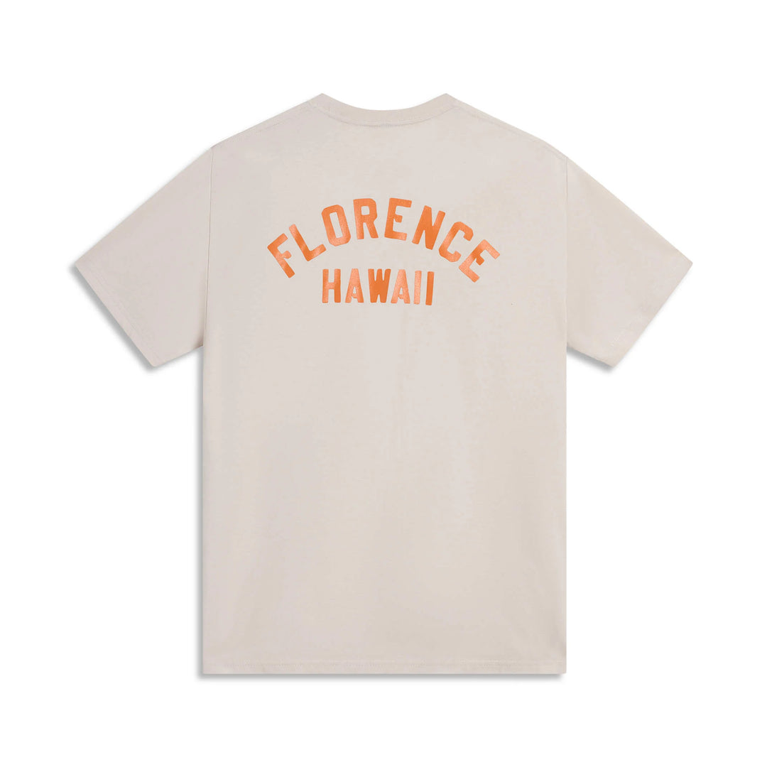 Florence Marine X Men's Florence Hawaii T-Shirt - Bone