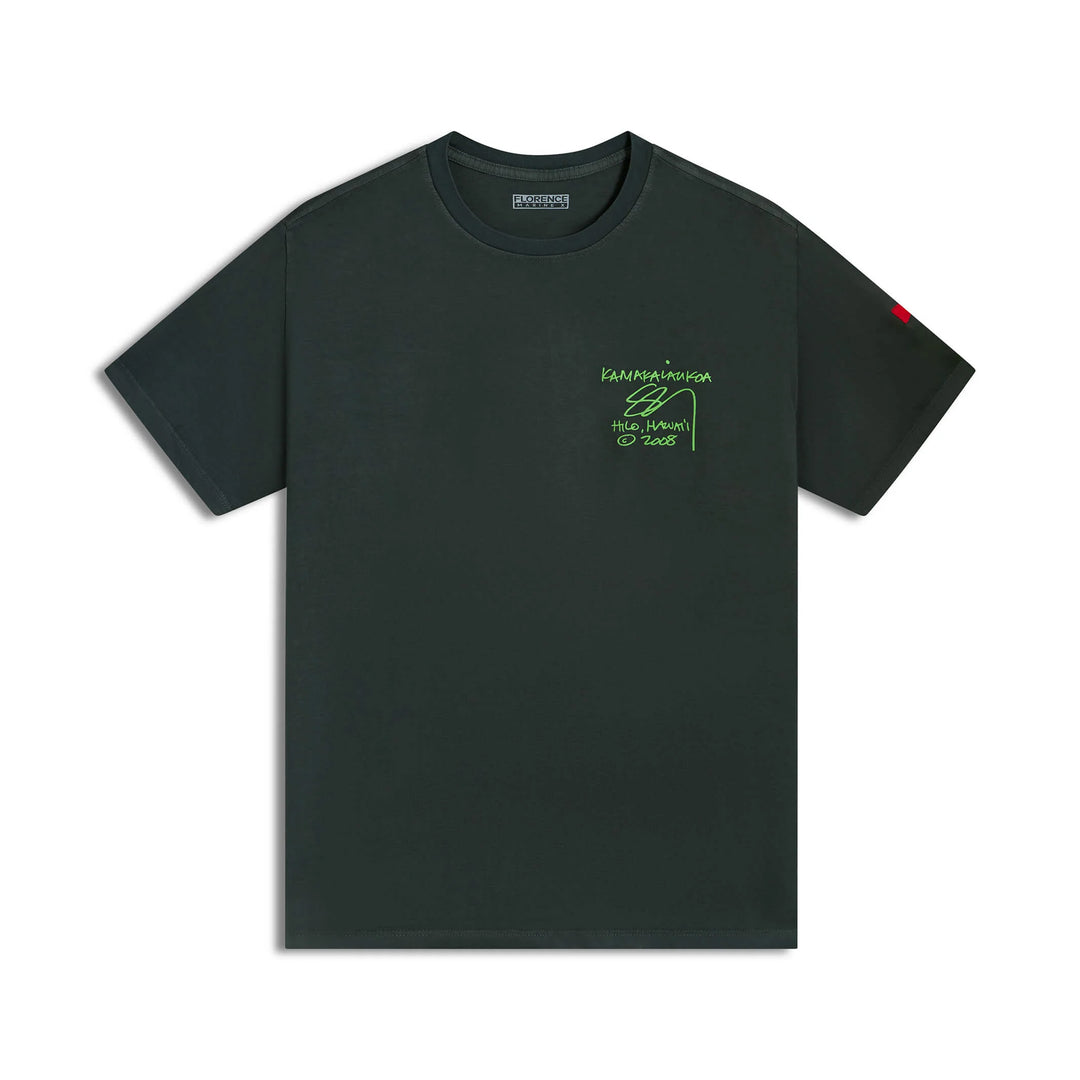 Florence Marine X Men's Sig Zane Kamakalaukoa T-Shirt - Sycamore - Sun Diego Boardshop