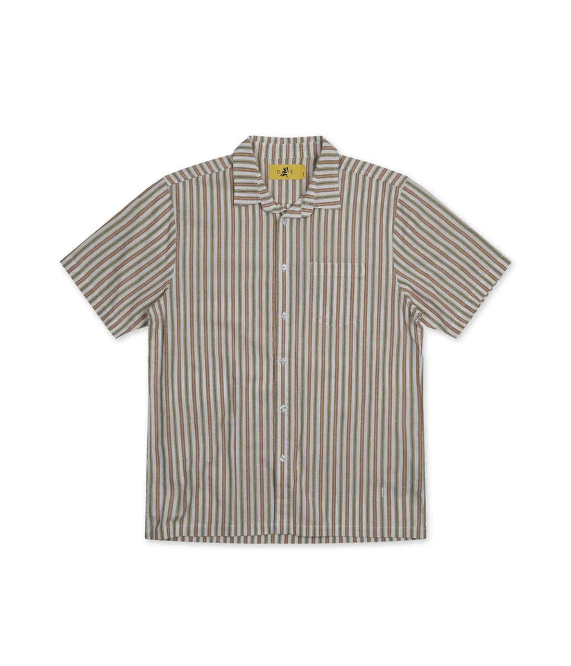 Former Reynolds Striped Ss Shirt - Ochre - Sun Diego Boardshop