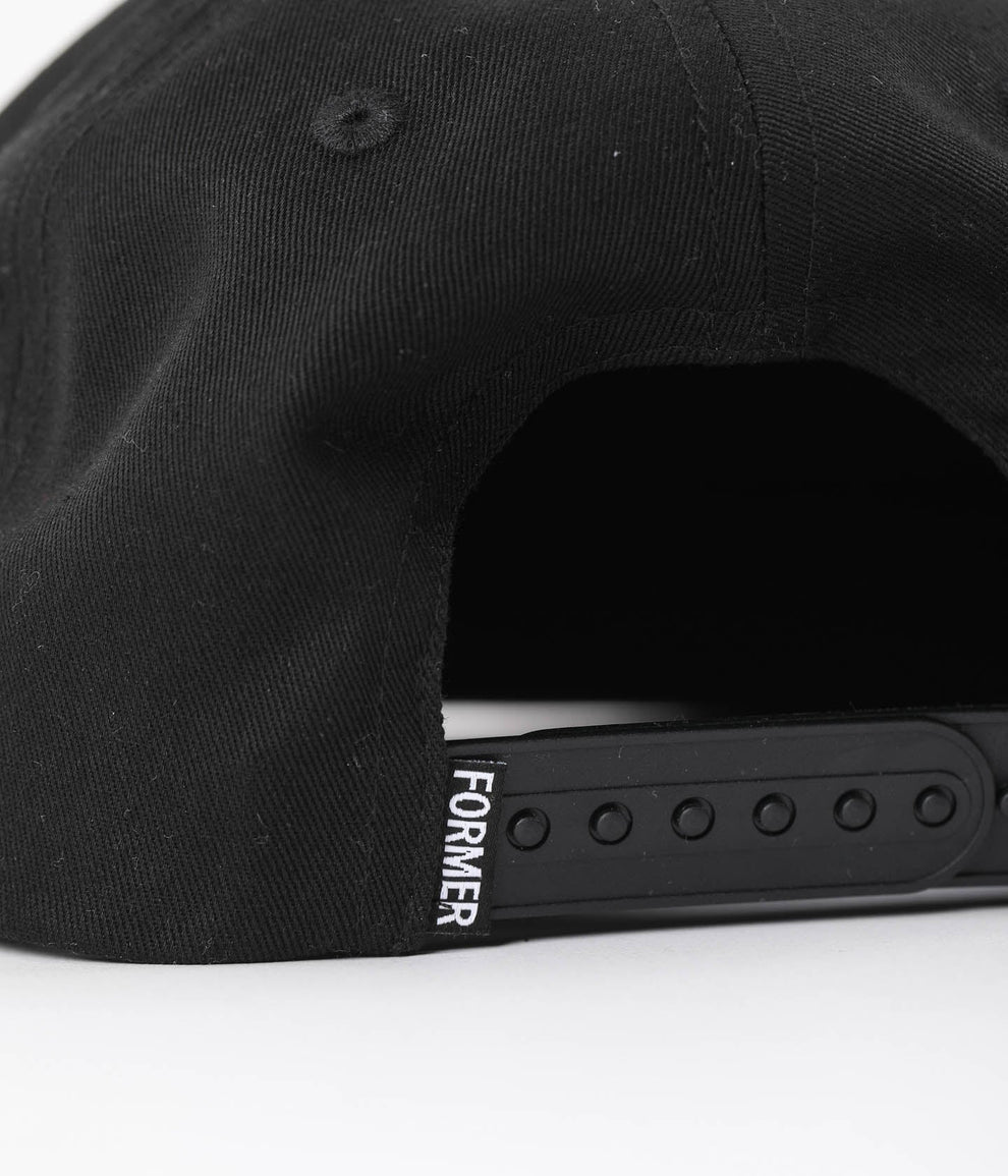 FORMER CRUX PATCH CAP - BLACK - Sun Diego Boardshop