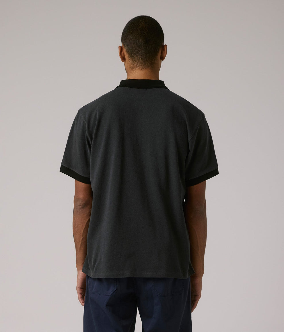 FORMER GLEAM SS POLO - TAUPE - Sun Diego Boardshop