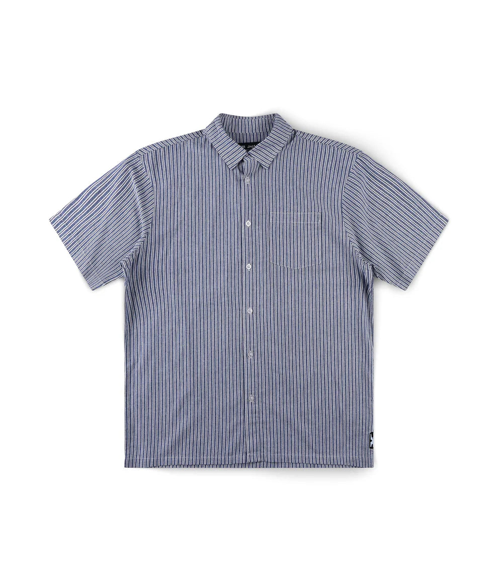 Former Reynolds Stripe Shirt - Bone/Navy - Sun Diego Boardshop
