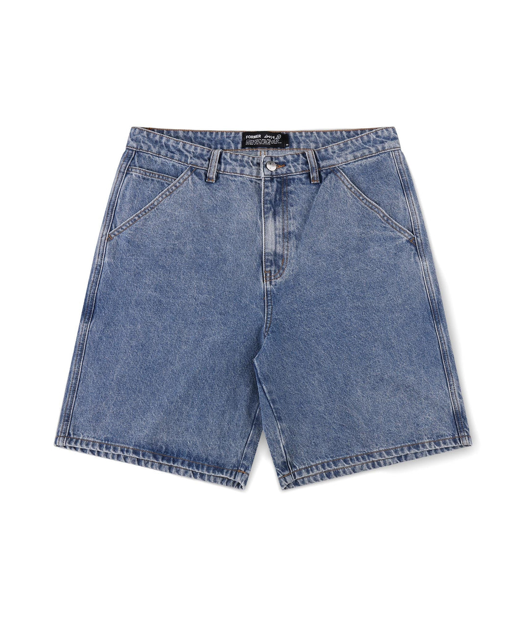 FORMER Men's Reynolds 21" Denim Walkshort - Mid Blue
