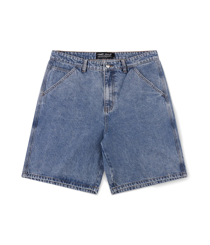 FORMER Men's Reynolds 21" Denim Walkshort - Mid Blue