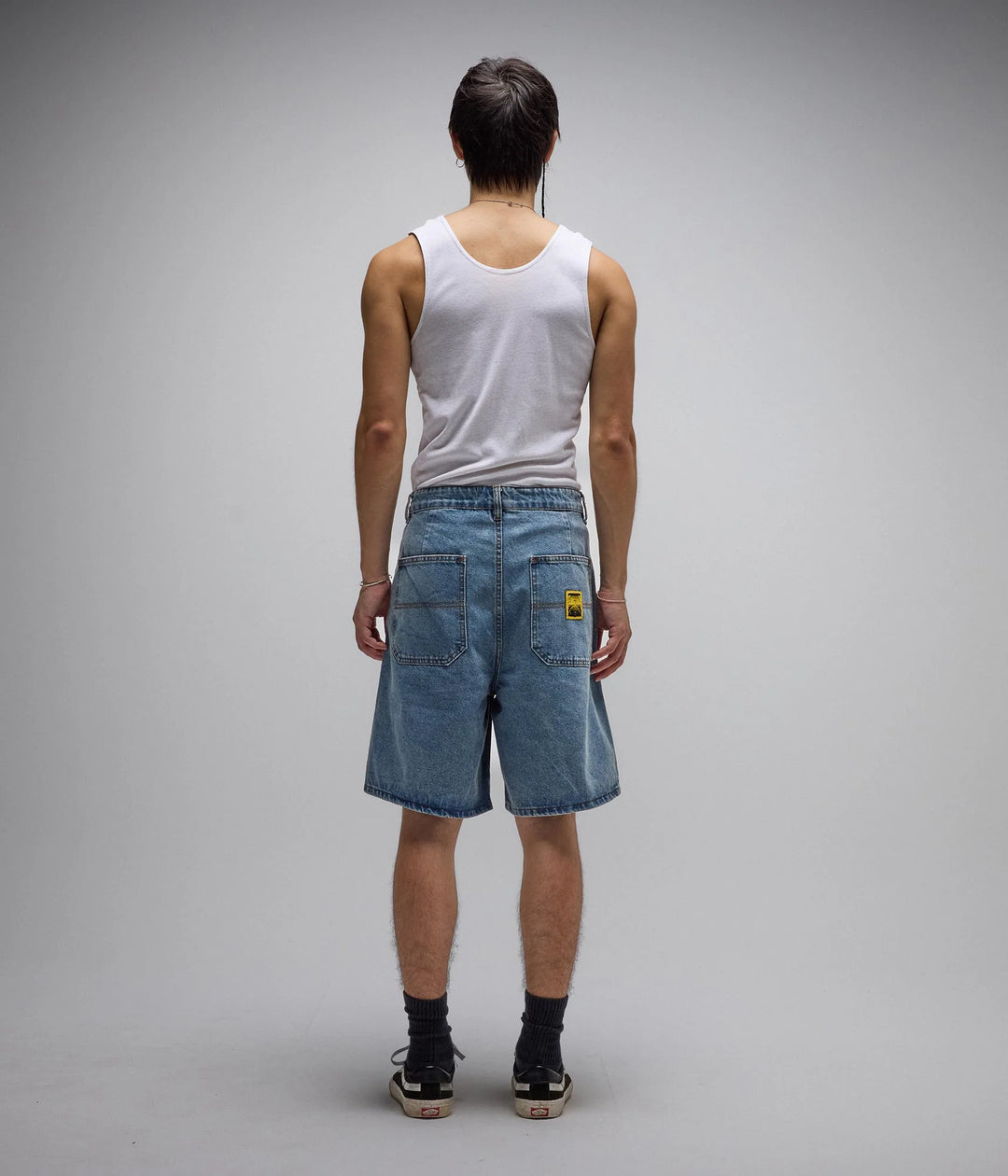 FORMER Men's Reynolds 21" Denim Walkshort - Mid Blue