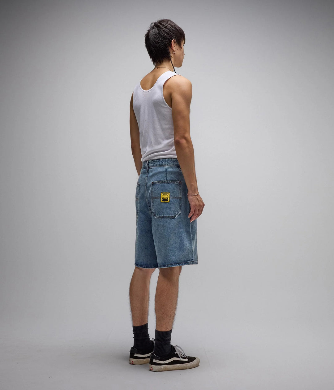 FORMER Men's Reynolds 21" Denim Walkshort - Mid Blue