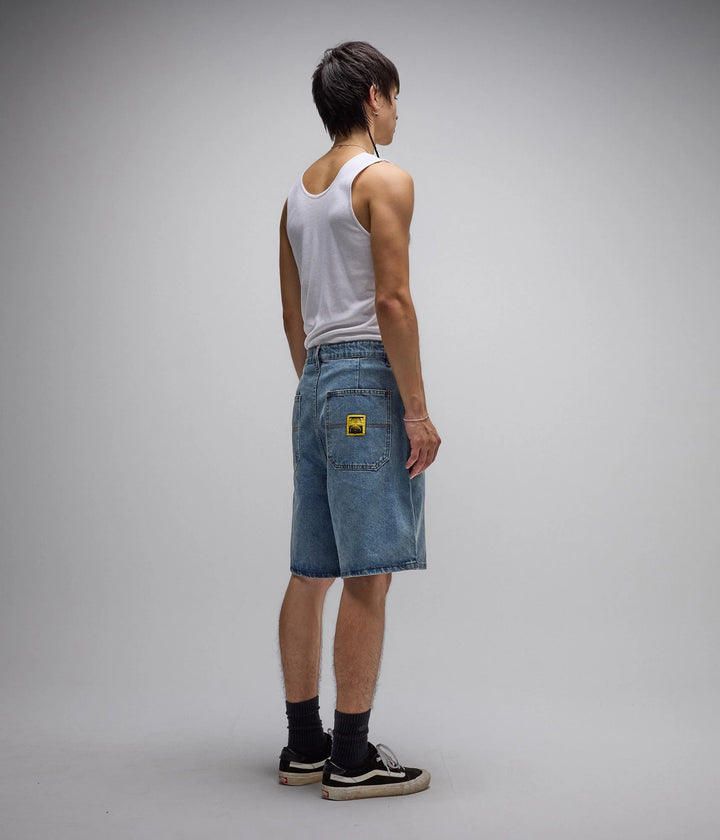 FORMER Men's Reynolds 21" Denim Walkshort - Mid Blue