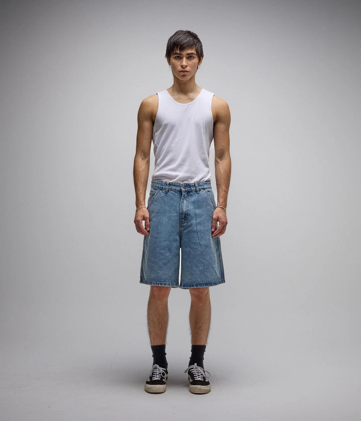 FORMER Men's Reynolds 21" Denim Walkshort - Mid Blue