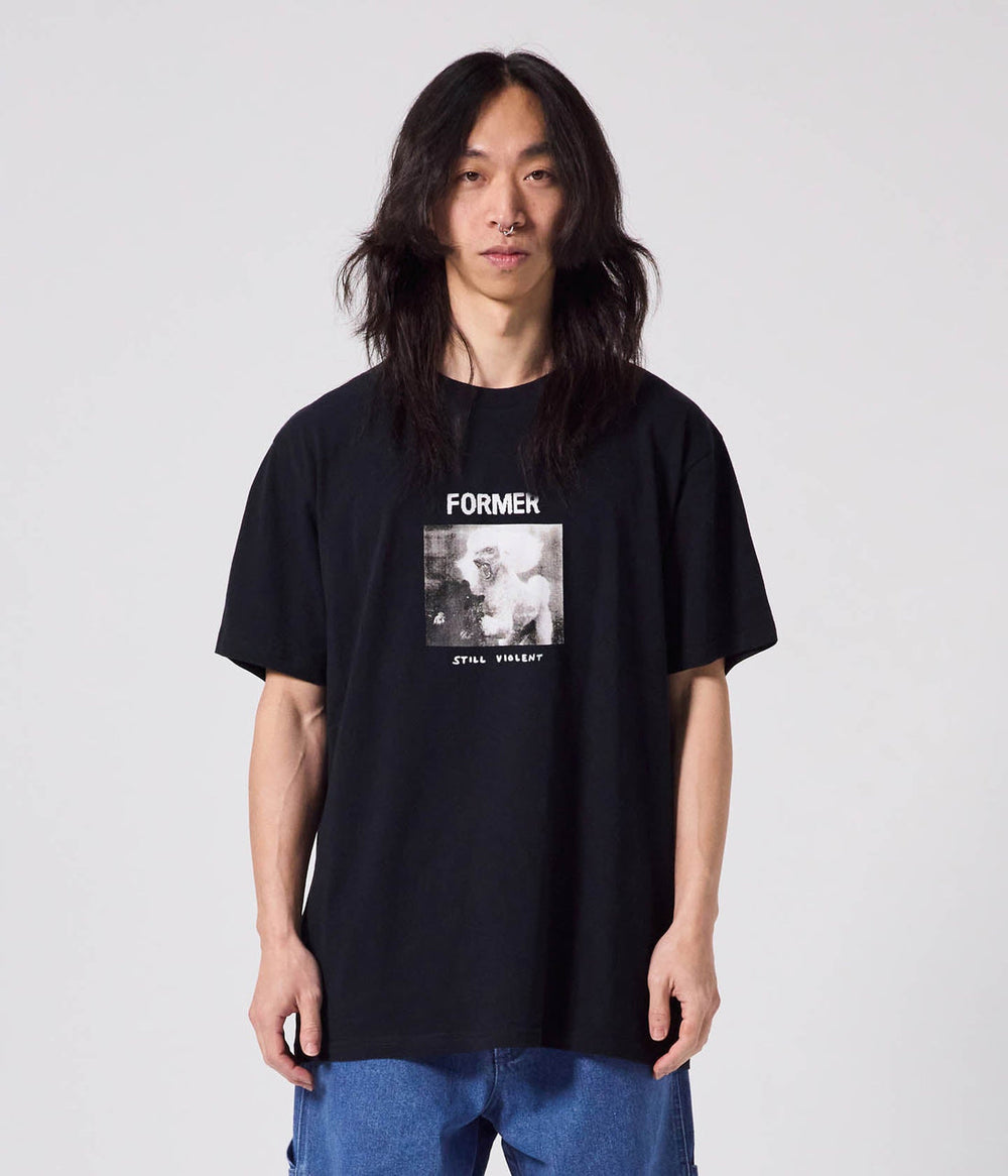 Former War Poodle T-Shirt - Washed Black - Sun Diego Boardshop