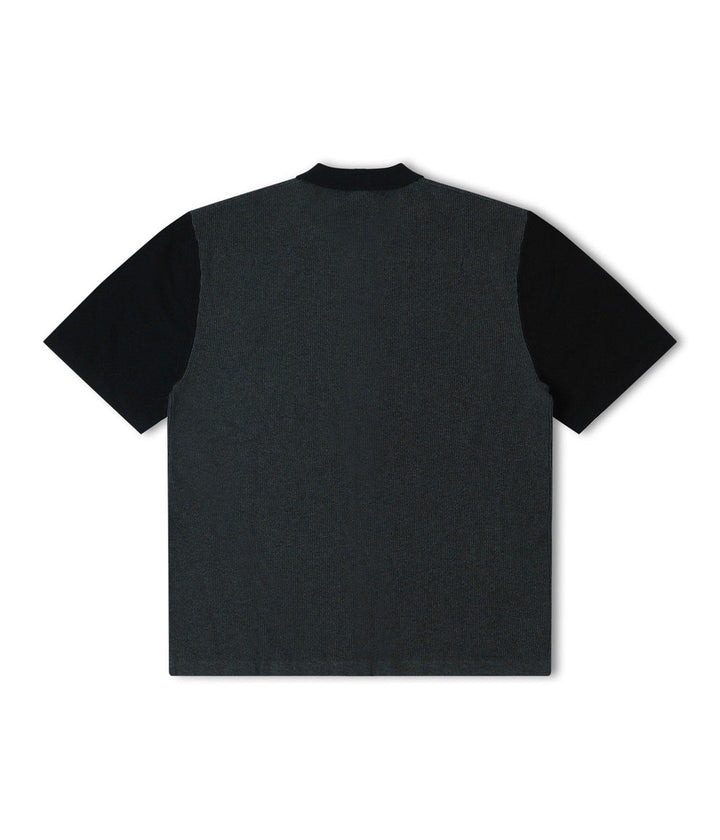 FORMER Marilyn Knit SS Shirt - BLACK CHARCOAL - Sun Diego Boardshop