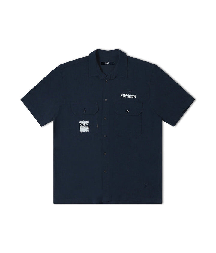 FORMER SCRATCHED SS WORK SHIRT - CADET - Sun Diego Boardshop