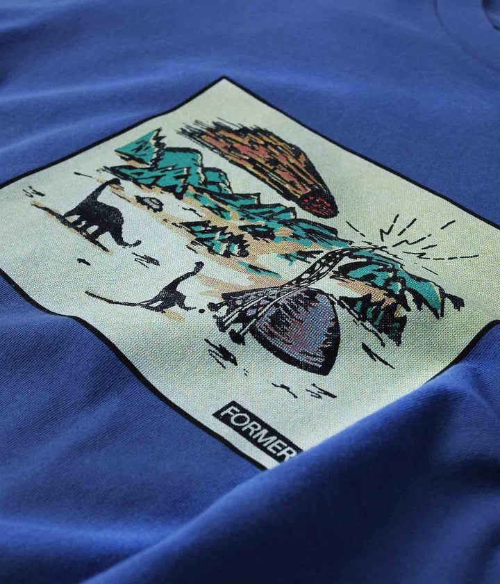 FORMER DONE FOR TEE - BLUE - Sun Diego Boardshop