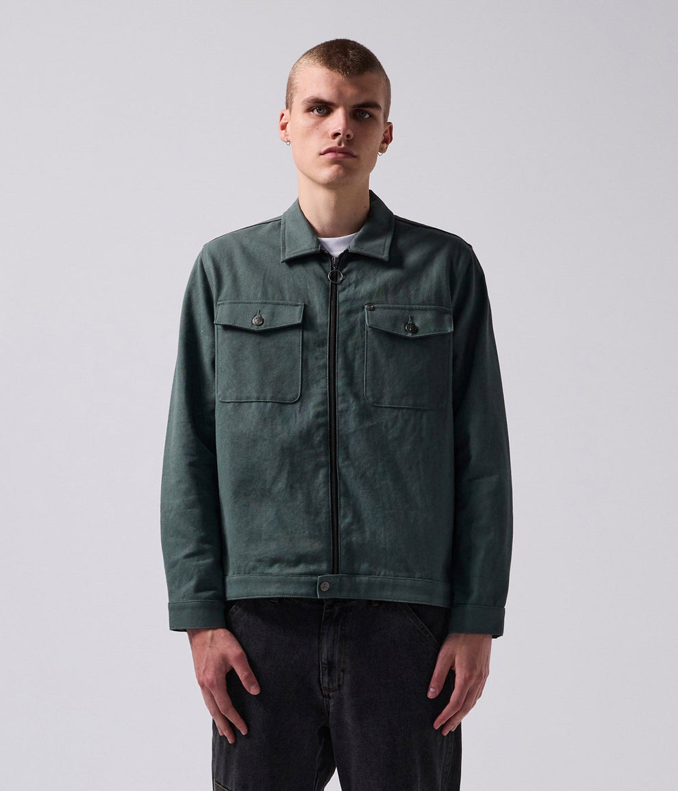 FORMER Anderson Cage Jacket - WASHED GREEN - Sun Diego Boardshop