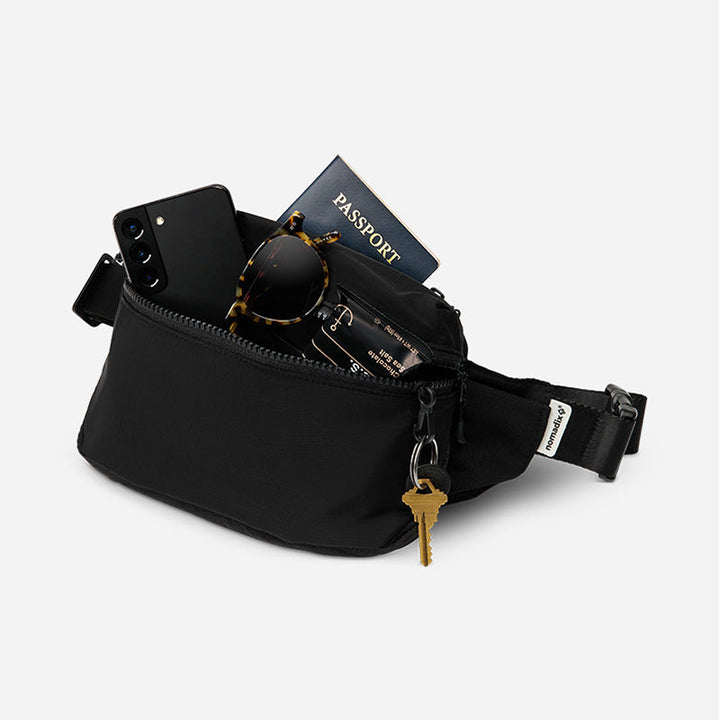 Nomadix Fanny Pack - RAVEN BLACK - Sun Diego Boardshop