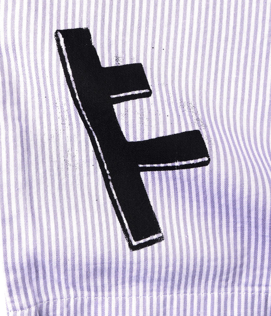 FORMER Men's DxD Reynolds Stripe SS Shirt - Grey
