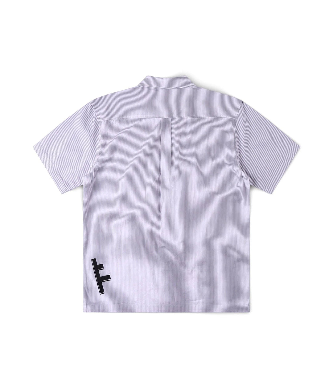FORMER Men's DxD Reynolds Stripe SS Shirt - Grey