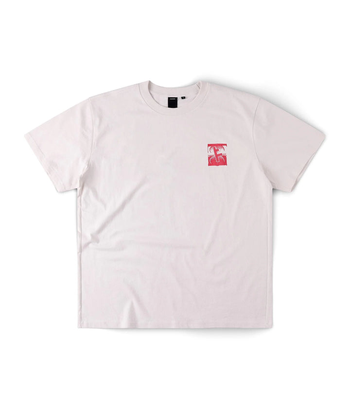 FORMER Men's Slant F Crux T-Shirt - Bone