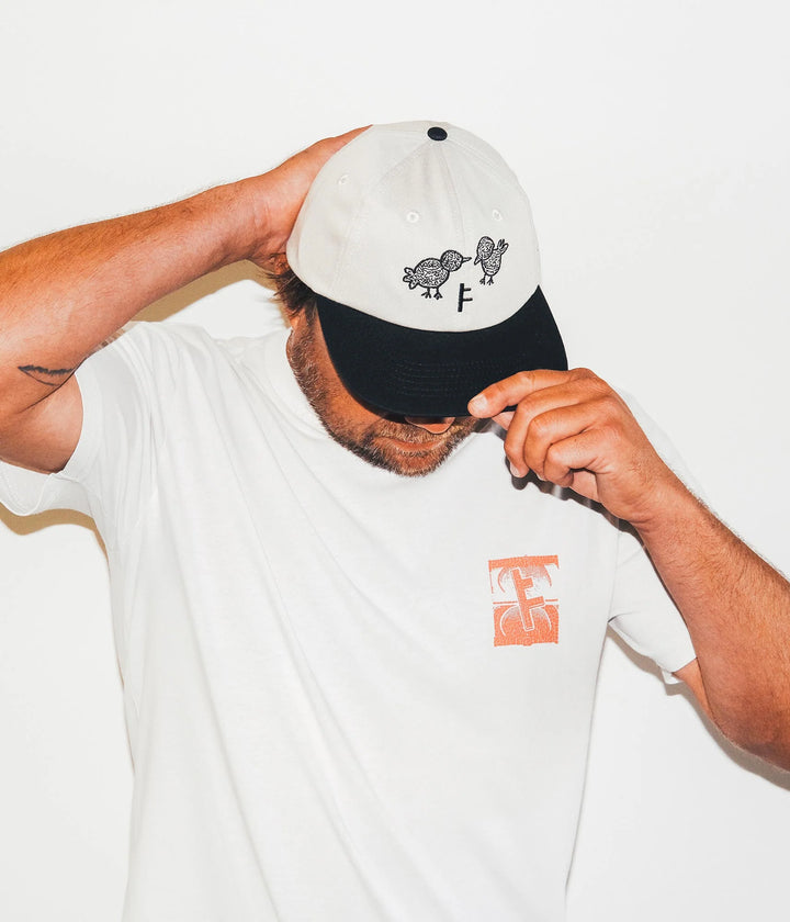 FORMER Men's Slant F Crux T-Shirt - Bone