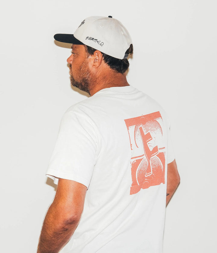 FORMER Men's Slant F Crux T-Shirt - Bone