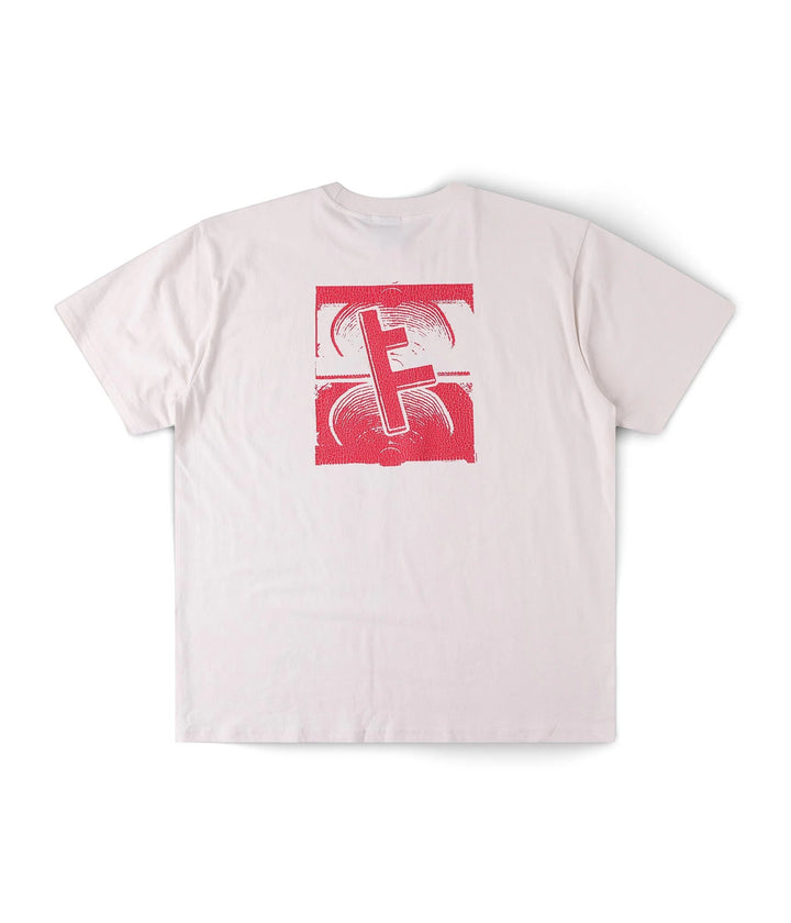 FORMER Men's Slant F Crux T-Shirt - Bone
