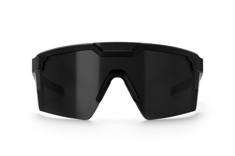 Heat Wave Visual Future Tech Sunglasses Z87+ - BLACK FRAME/BLACK LENS - Sun Diego Boardshop