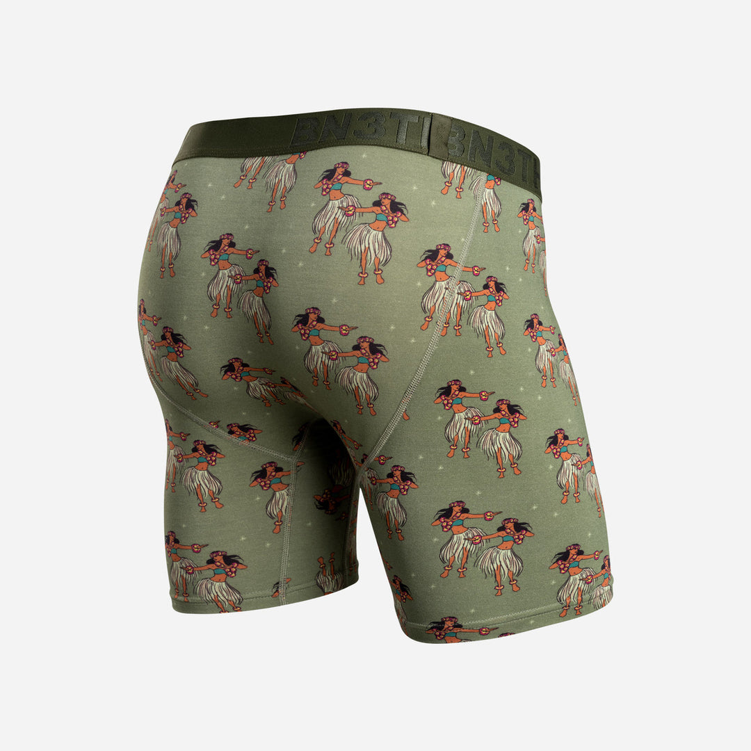 BN3TH CLASSIC BOXER BRIEF - HULA DANCERS GREEN - Sun Diego Boardshop