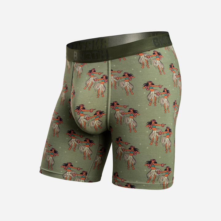 BN3TH CLASSIC BOXER BRIEF - HULA DANCERS GREEN - Sun Diego Boardshop