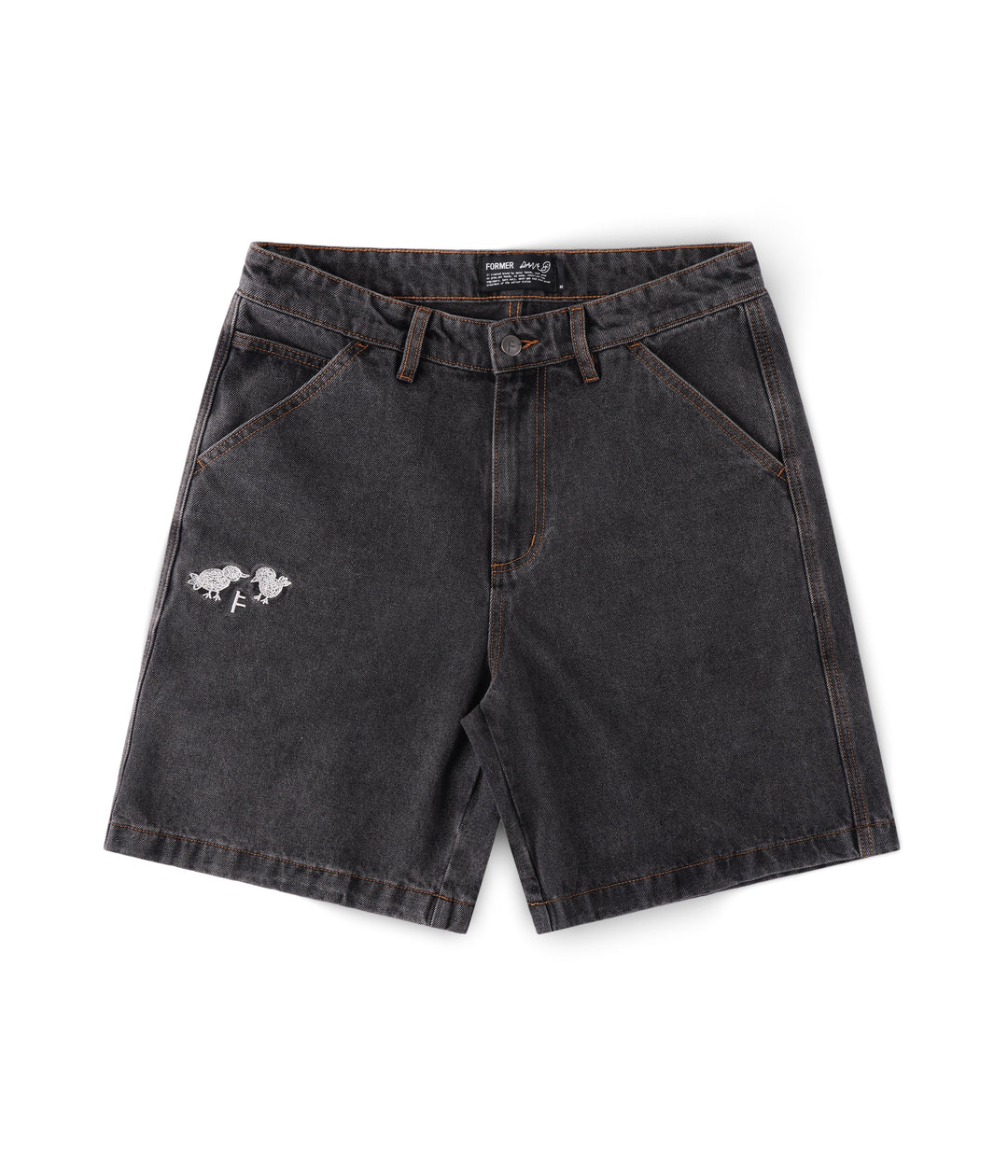 FORMER Men's DxD Reynolds 21" Denim Walkshort - Washed Black - Sun Diego Boardshop