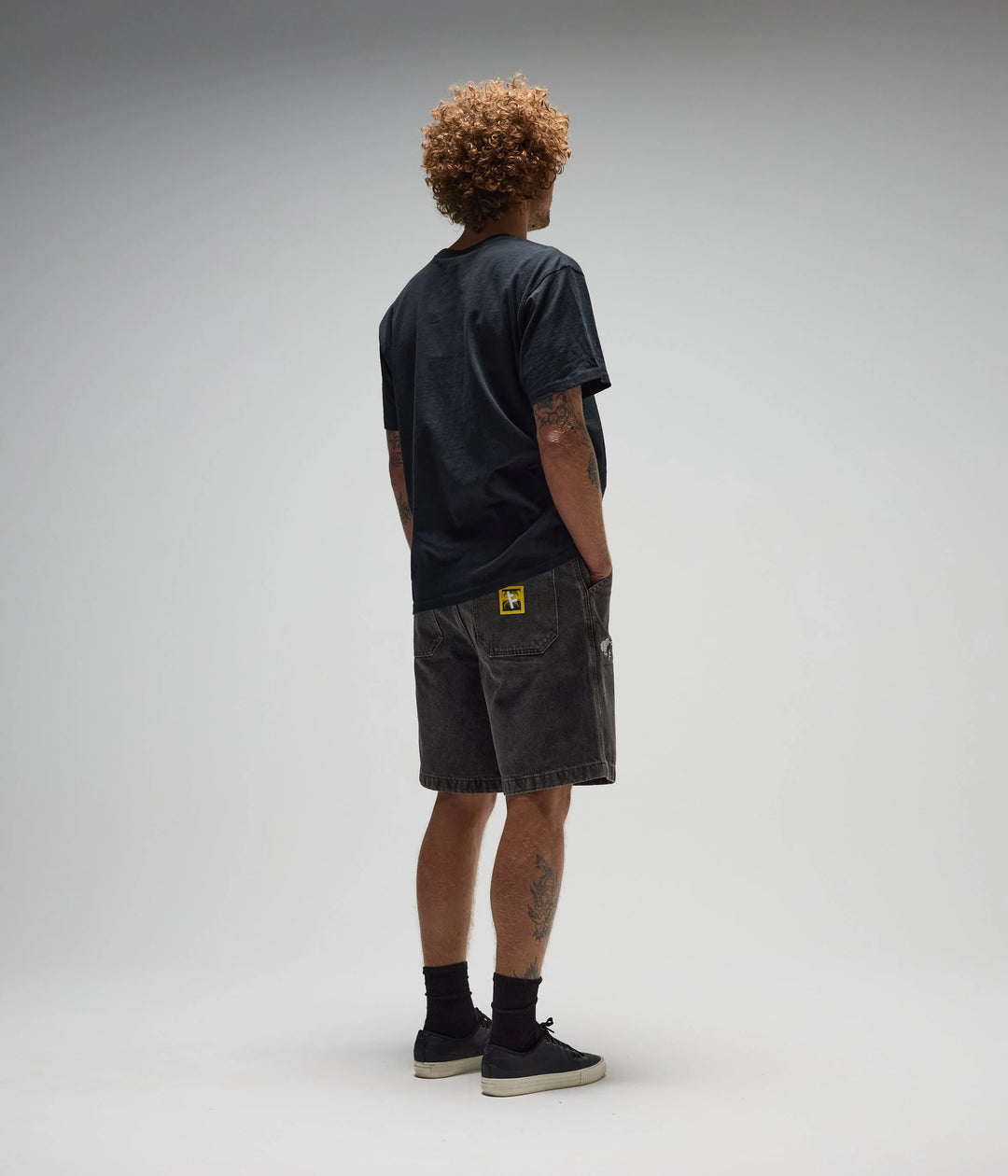 FORMER Men's DxD Reynolds 21" Denim Walkshort - Washed Black - Sun Diego Boardshop