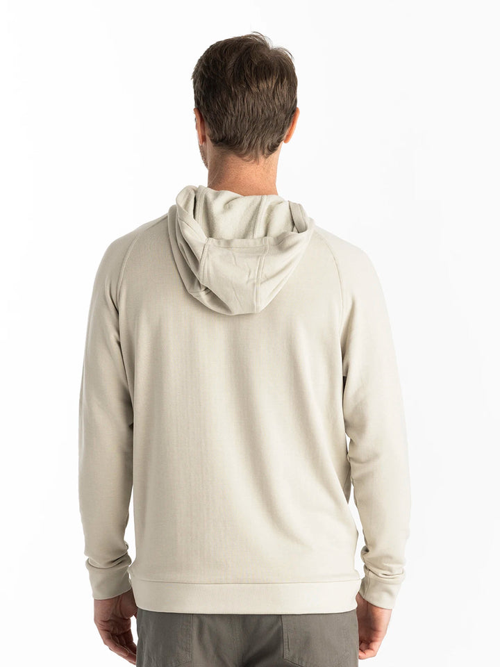 Free Fly Men'S Bamboo Lightweight Fleece Hoodie - Sandstone - Sun Diego Boardshop