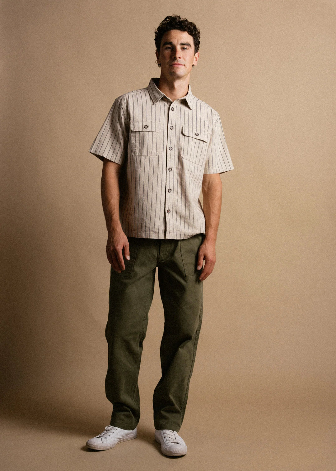 Iron & Resin Men's Gil Shirt - Natural