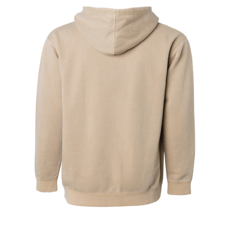 SunDiego Map Hoodie - Pigment Sandstone/Dark Teal/Turquoise/Rust - Sun Diego Boardshop