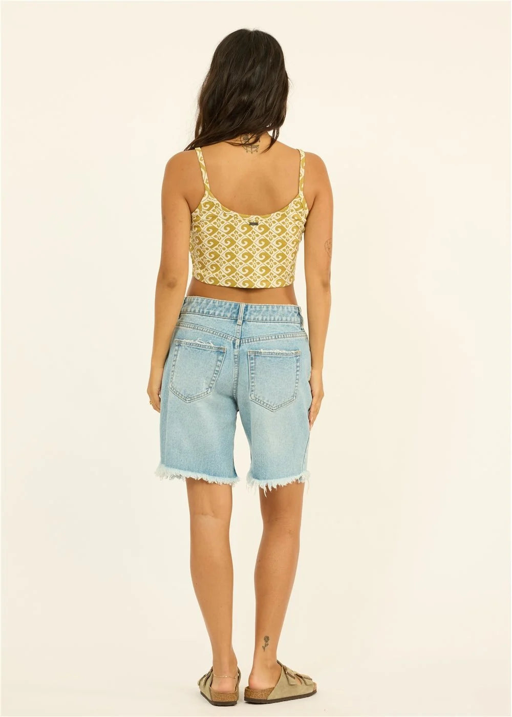 Sisstr Women's Lost Shores Knit Tank - Sweet Moss - Sun Diego Boardshop