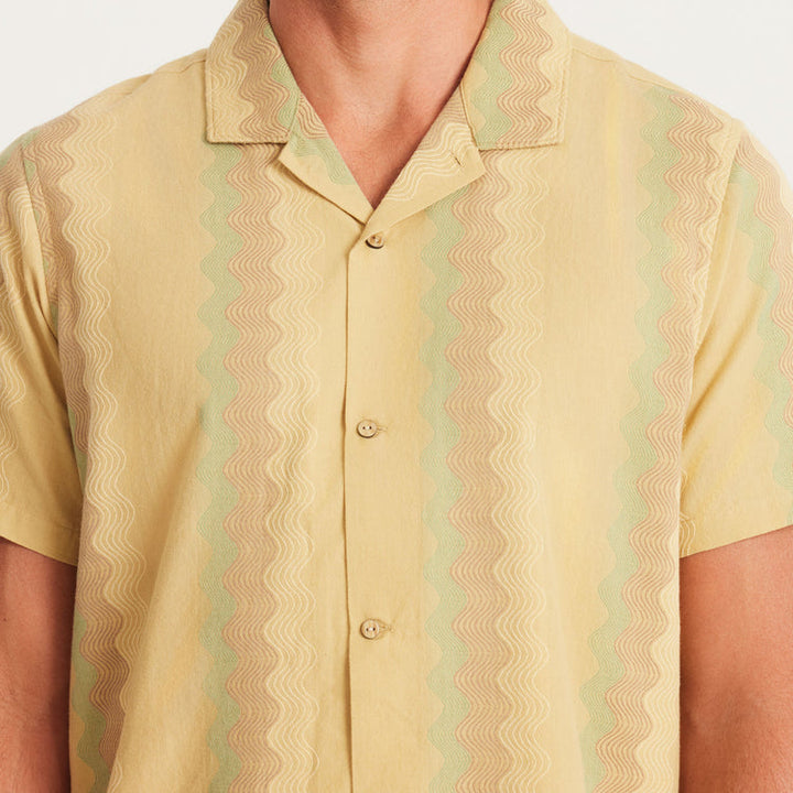 ROARK Gonzo Short Sleeve Button Up Shirt - FERN - Sun Diego Boardshop