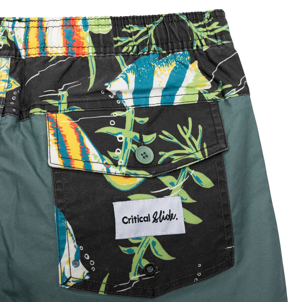 Critical Slide Plain Jane 16" Trunk - Green - Sun Diego Boardshop