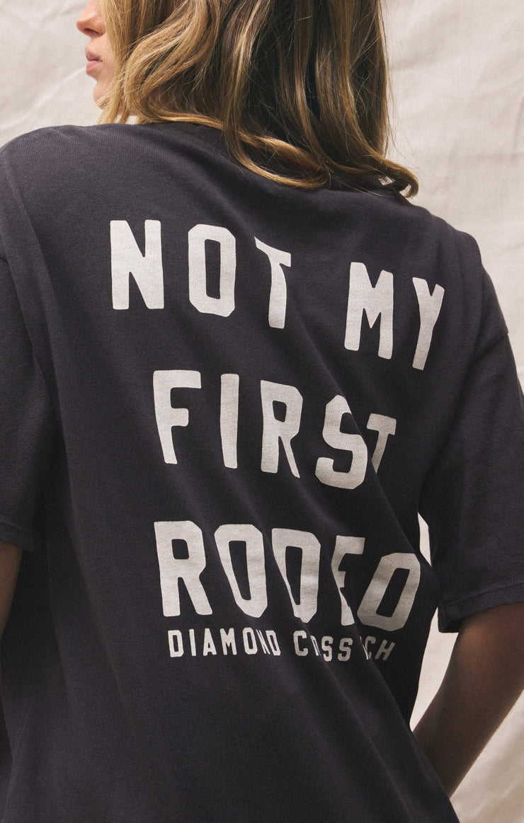 Z-Supply Howdy So Cal Oversized Tee - BLACK SAND - Sun Diego Boardshop