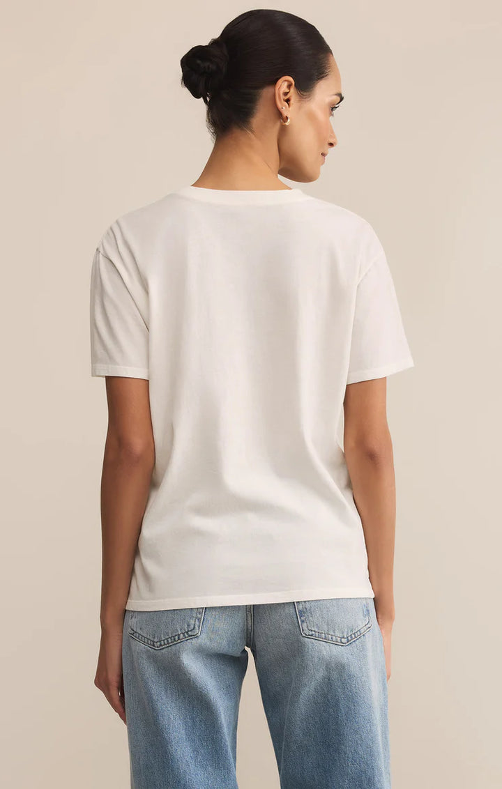 Z-Supply Moments Boyfriend Tee - Sea Salt - Sun Diego Boardshop