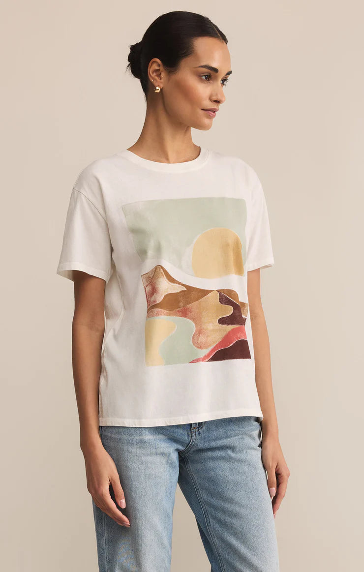 Z-Supply Moments Boyfriend Tee - Sea Salt - Sun Diego Boardshop