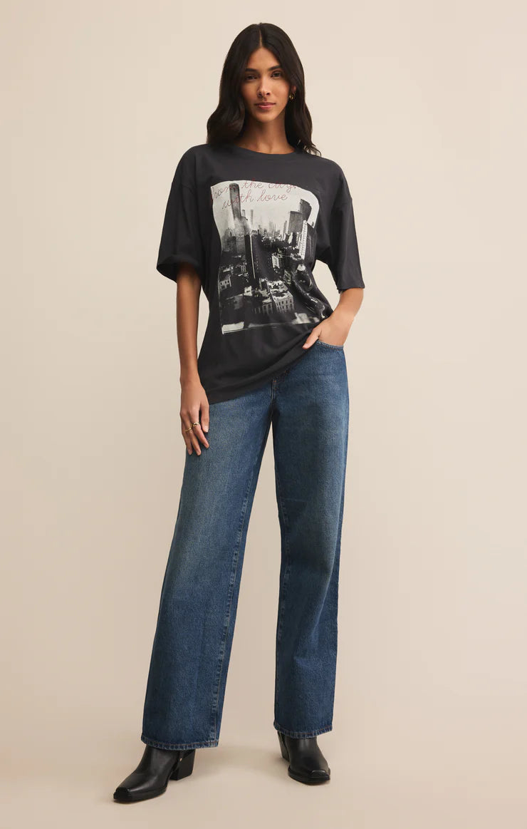 Z-Supply Big Apple City Tee - Black Sand - Sun Diego Boardshop