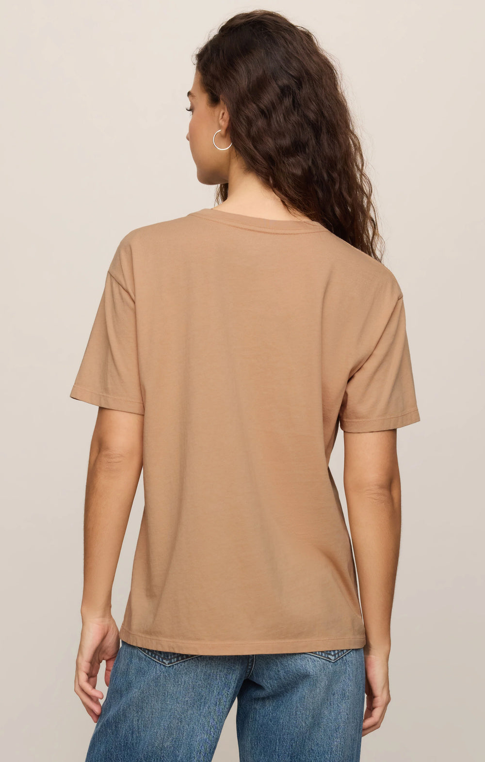 Z-Supply Women's Golden Boyfriend Tee - Toast - Sun Diego Boardshop