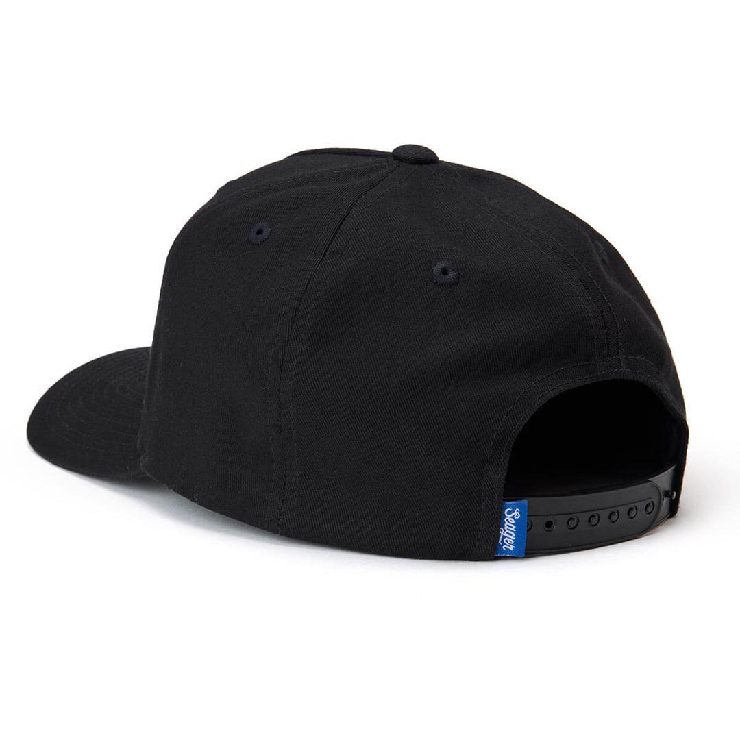 Seager Men's Good Boy Hemp Snapback Black - Black/Black - Sun Diego Boardshop