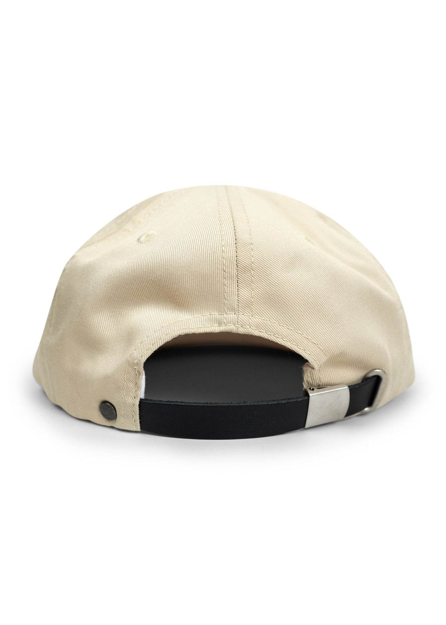 Iron & Resin Good Luck Hat - Tan