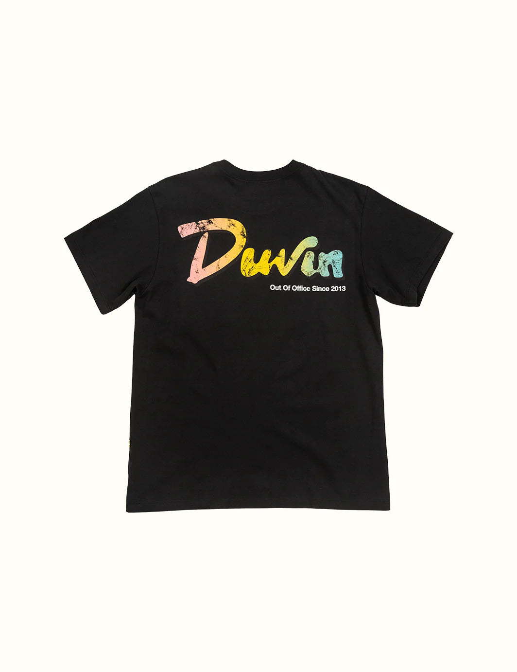 Duvin Design Company GRADIENT TEE - BLACK - Sun Diego Boardshop