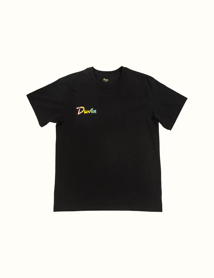 Duvin Design Company GRADIENT TEE - BLACK - Sun Diego Boardshop