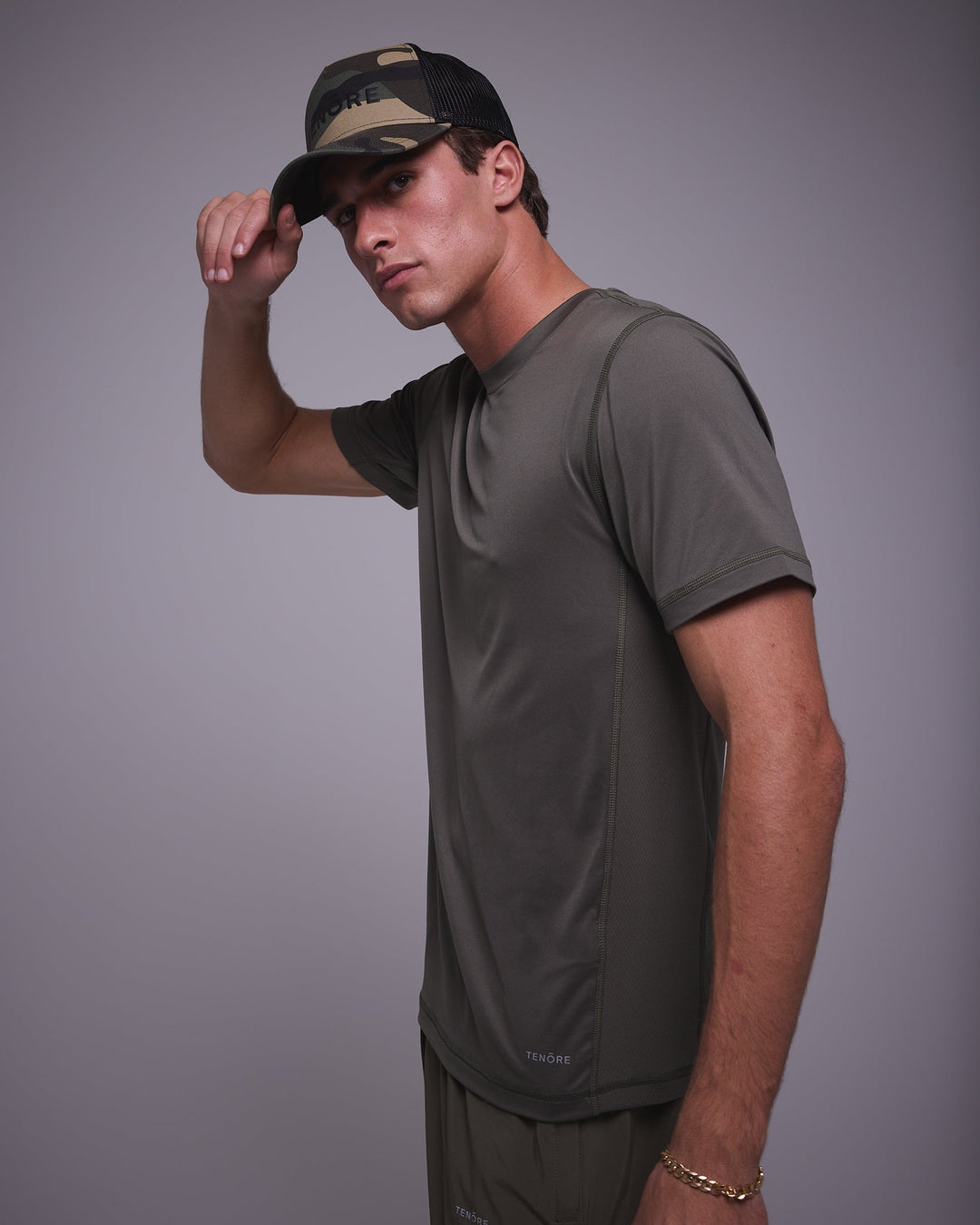 Tenore Graphene Performance Tee - OLIVE - Sun Diego Boardshop