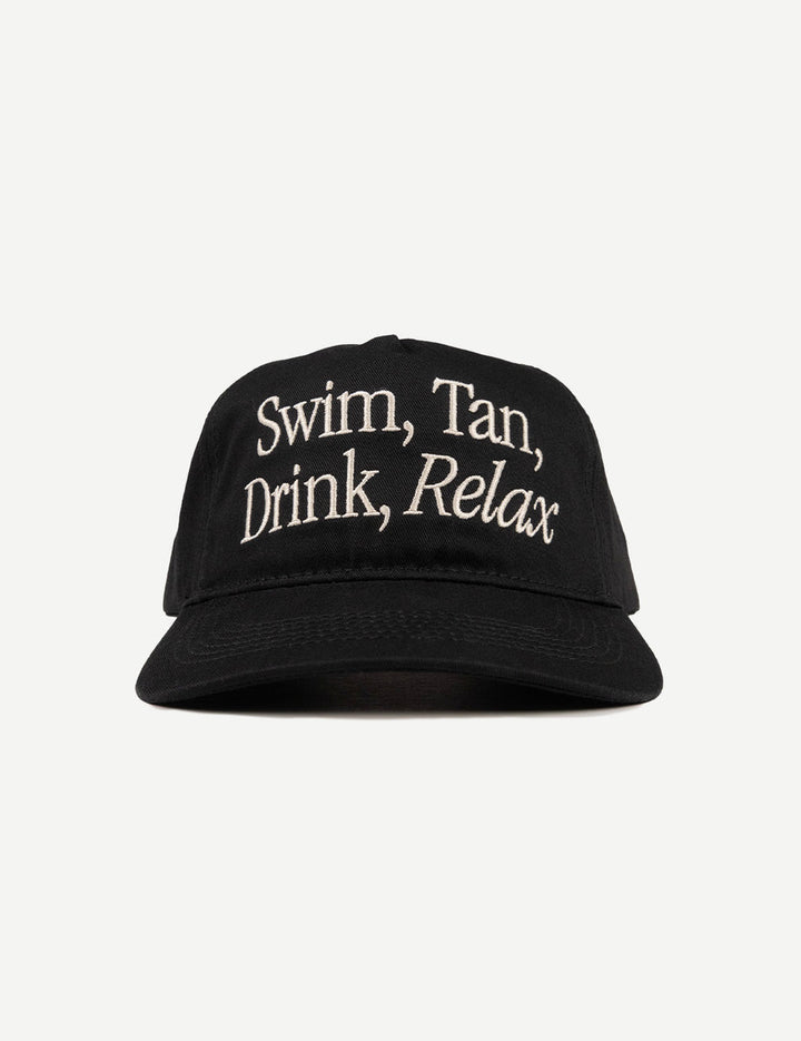 Duvin Swim Tan Relax Hat - Black - Sun Diego Boardshop