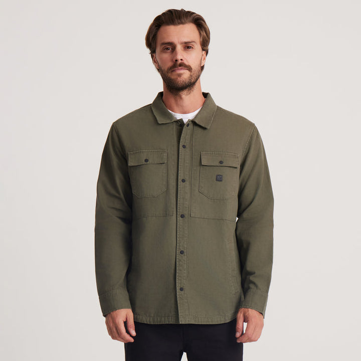 ROARK Hebrides Unlined Jacket - MILITARY - Sun Diego Boardshop